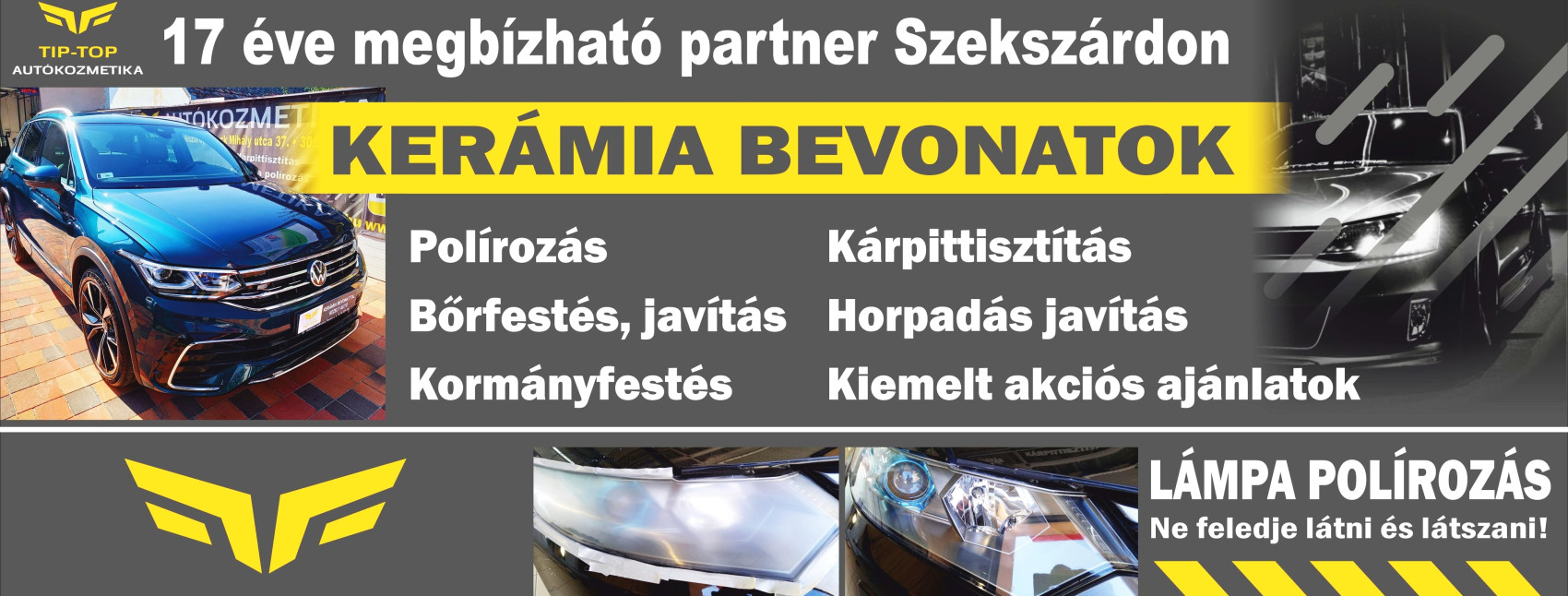 Tip-top autókozmetika Szekszárd image