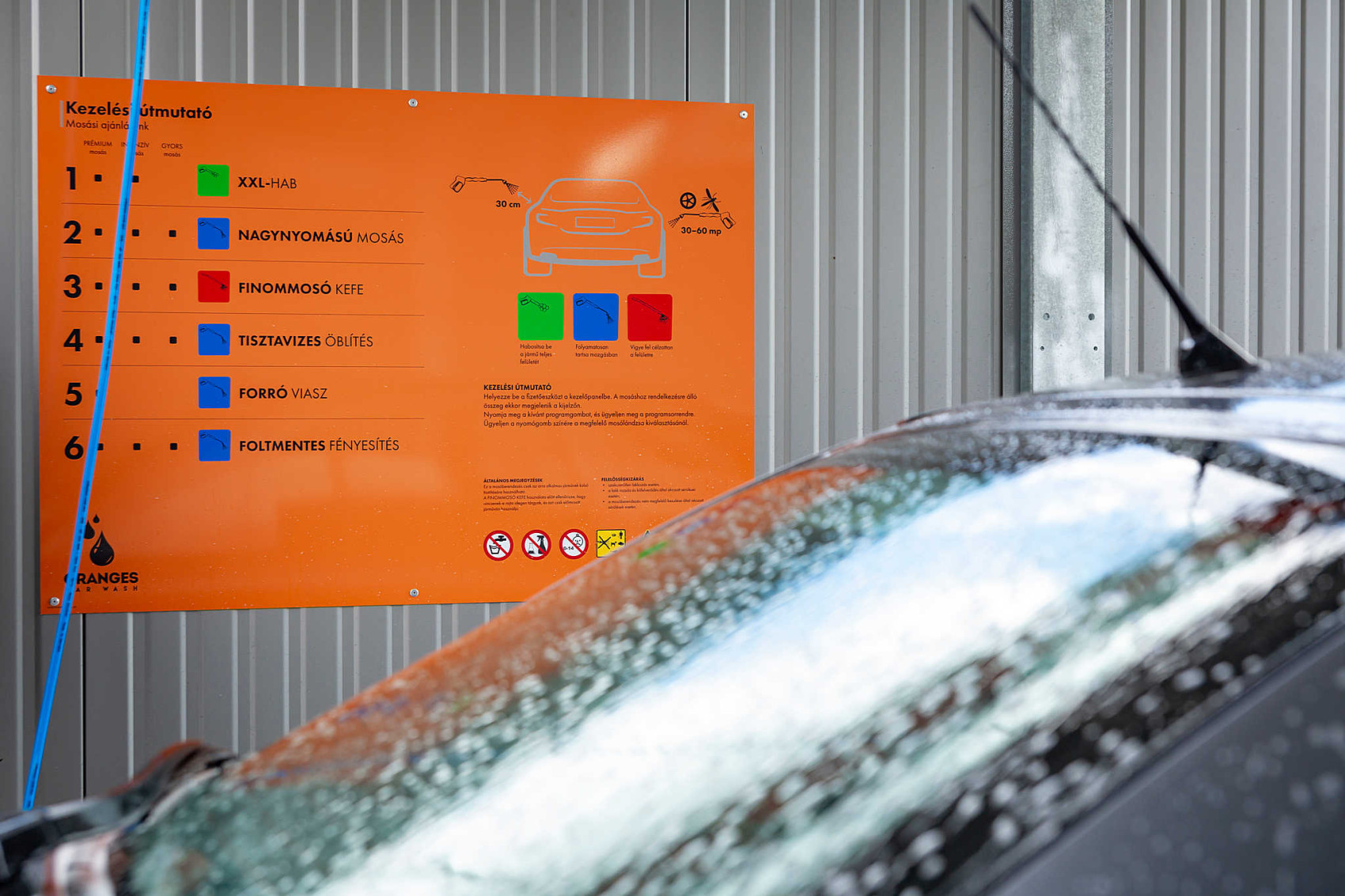 Oranges Car Wash Vasvár image